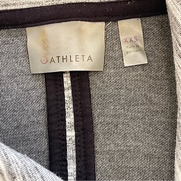 Athleta | City Limits Moto Athletic Jacket Heather Gray - Picture 8 of 13